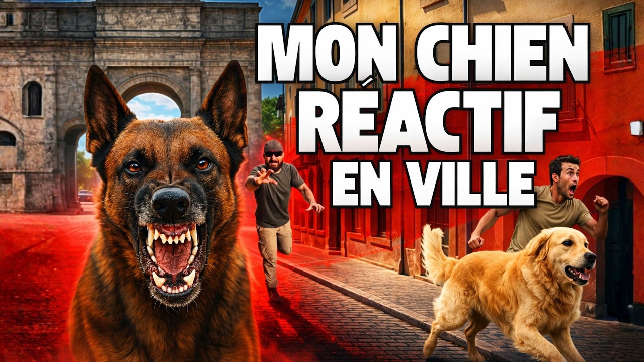 Chien Werwolf K9 en ville, en conditions réelles