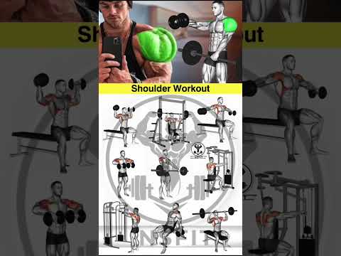 Shoulder Workout | shoulder workout at gym | shoulder workout with dumbbells | best shoulder workout