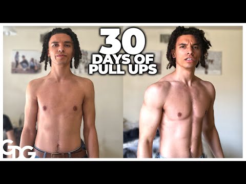 Pull Ups Every Day For 30 Days - TRANSFORMATION