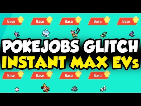 POKE JOB GLITCH! INSTANT EV TRAINING In Pokemon Sword and Shield! Sword and Shield EV Guide