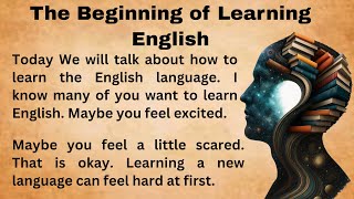 The Beginning of Learning English || How a Small Town Boy Learned English in 7 Easy Steps