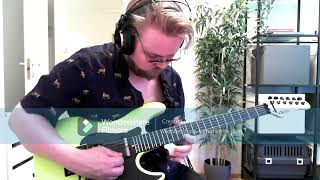 Stratovarius - Eyes of the World End Solo Guitar Cover