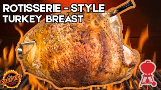 Rotisserie Turkey Breast on the Weber Kettle | Juicy Creole-Seasoned Turkey with Tony Chachere’s