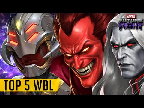 Top 5 BEST Heroes for World Boss Legend (July) - Marvel Future Fight