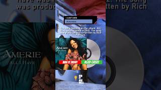 Songs That Aged Well AMERIE I JUST DIED