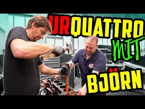 Marco & Björn SCHRAUBEN! - Audi Urquattro 10V TURBO! - Ohne HAMMER geht's nicht!