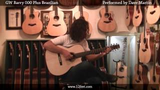 GW Barry 000 Plus Brazilian | Twelfth Fret Guitar Shop