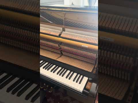 Yamaha U1 Acoustic Piano - Polished Ebony image 7