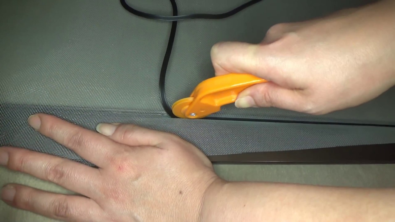 網戸の貼り方 張り替え方