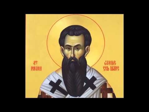Troparul Sf. Ierarh vasile cel Mare Arhiepiscopul Cezareii Capadociei glas I