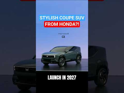 Honda 0 α / Zero Alpha – New E-SUV Coming in 2027! | Japan Mobility Show 2025 | autoX #shorts