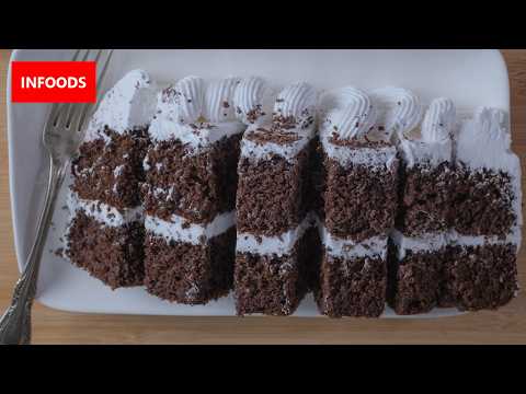 Black Forest Cake Recipe | How to Make Black Forest Cake | Infoods