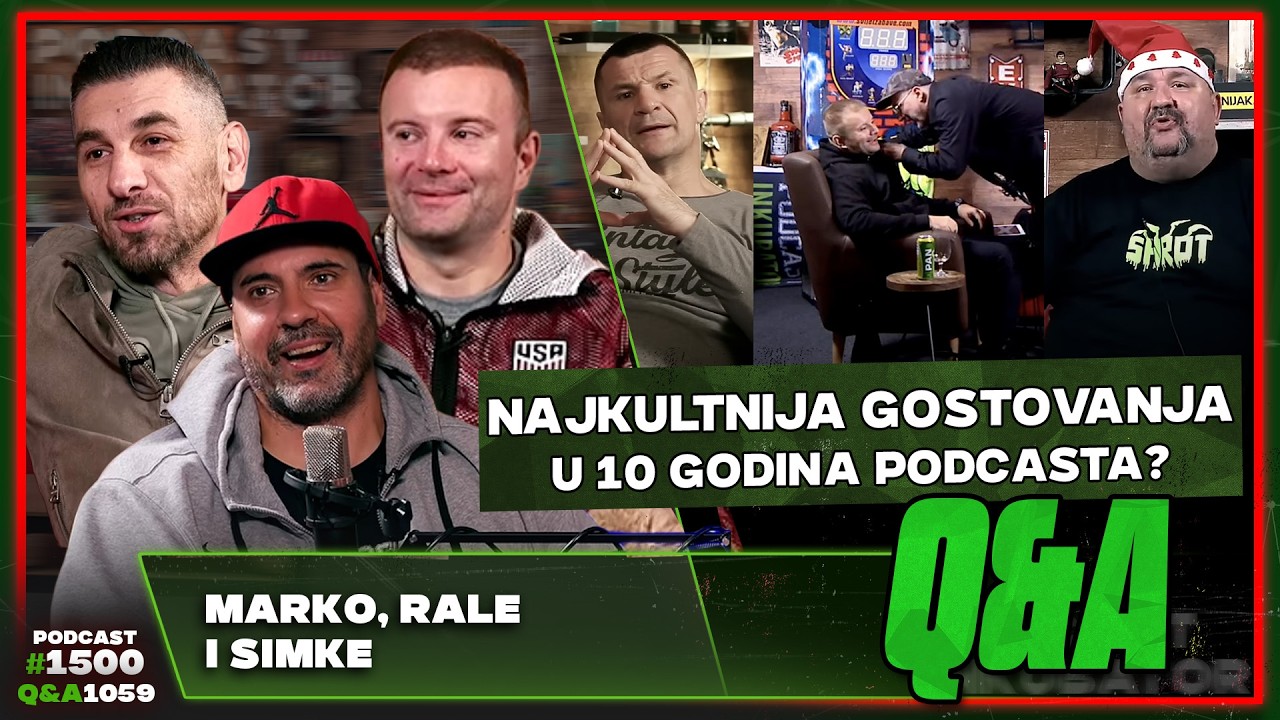 Podcast Inkubator #1500 Q&A 1059 - Marko, Rale i Simke