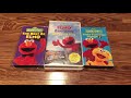 My Three VHS Tapes That Have Elmo S Song