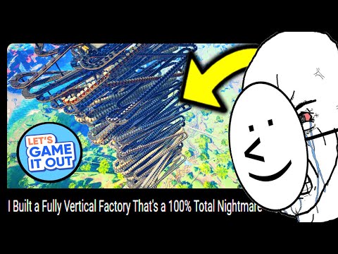 "I Built a Fully Vertical Factory That's a 100% Total Nightmare" - TVP REACTS