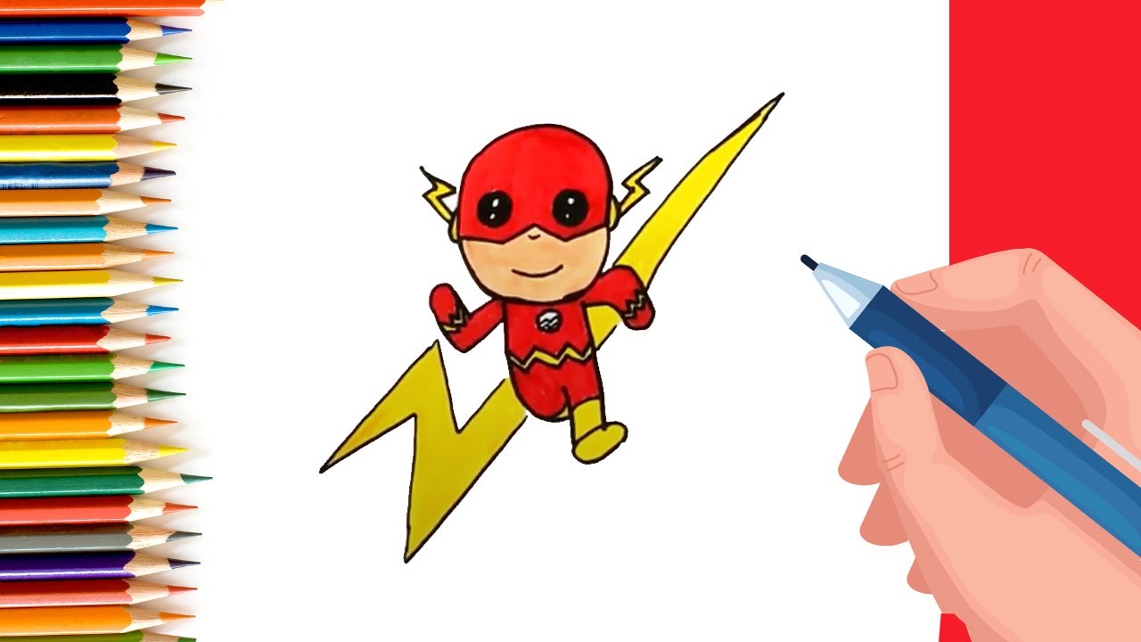 How to Draw Flash for Kids