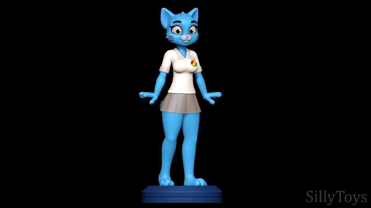 Nicole Watterson - The Amazing World of Gumball 3D Print Model