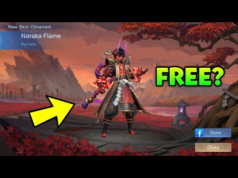 HOW MANY DIAMOND TO GET DYRROTH NARAKA FLAME SKIN?