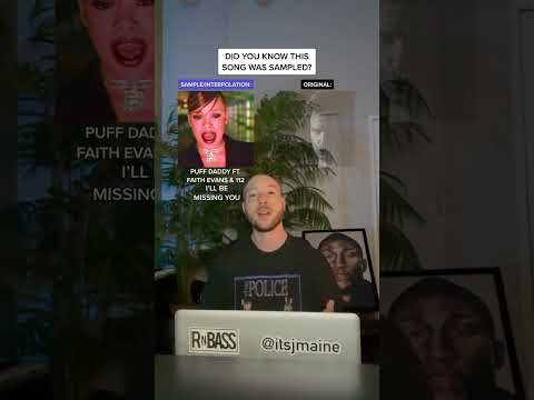 Did You Know This Song Was Sampled? Puff Daddy & The Police “Every Breath I Take” #shorts #sample