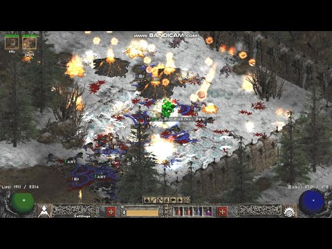 Project Diablo 2 Season 4 - Bosses/T3 map with Fire Druid (No Infinity, using Aldur's set)