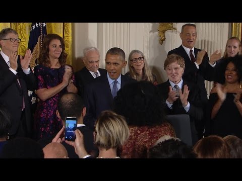 President Obama presents Medals of Freedom