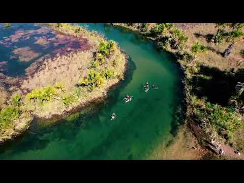 Flutuação nas Veredas do Rio São Domingos
