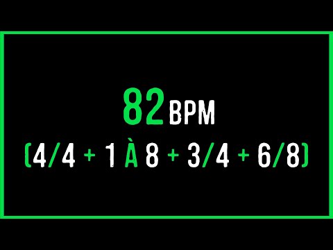 82 BPM - METRÔNOMO - CLICK (VERSÃO COMPLETA)