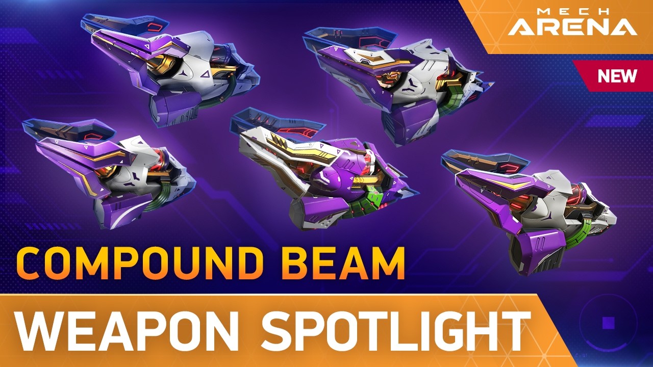 Mech Arena | Weapon Spotlight | Compound Beam