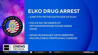Drug arrest in Elko