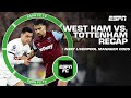 West Ham vs. Tottenham recap + Next Liverpool Manager Odds | ESPN FC
