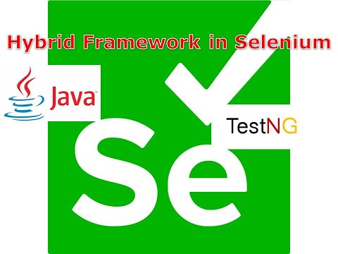 Hybrid Framework in Selenium Selenium Automation Framework By NagaRaju G C Reddy Technologies