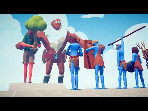ICE GIANT & TREE GIANT vs EVERY FACTION - Totally Accurate Battle Simulator TABS