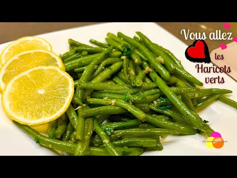 Vous allez aimer les haricots verts - recette de haricots verts sautés