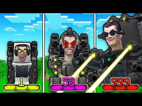 ULTRA G-MAN SKIBIDI TOILET GELİŞİMİ - Minecraft