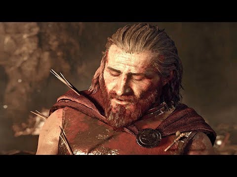 Assassin's Creed Odyssey - Leonidas Death Scene (300 vs Persians)