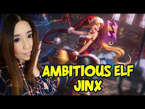 Ambitious Elf Jinx Gameplay with NEW RUNES - League Of Legends PBE