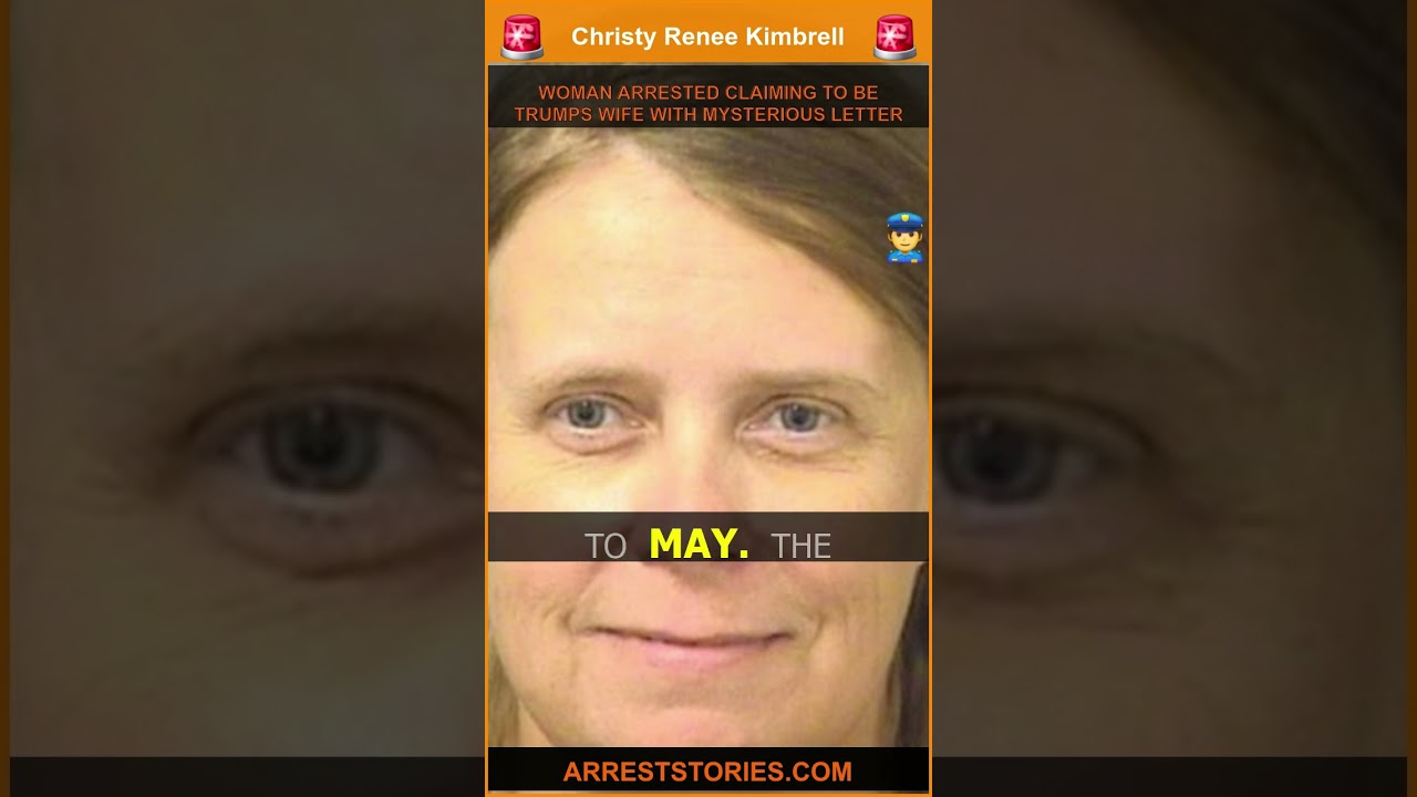 WOMAN ARRESTED CLAIMING TO BE TRUMPS WIFE WITH MYSTERIOUS LETTER