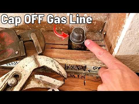 How To Cap OFF an Unused Natural Gas Line