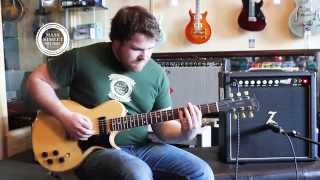 Video thumbnail for Dr Z Maz 8 1x12 Combo Amp & Seuf OH-12 Guitar Demo by Mass Street Music
