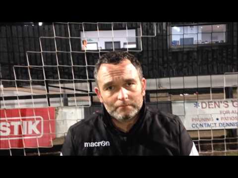 21 1 2017   Stafford Rangers v Grantham Town   Grantham Town Assistant Manager Danny Martin