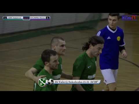 Futsal Skrót GKS Zarzecze - RKS CHUWDU Dukla 1-2(0-1) [2018-01-28]