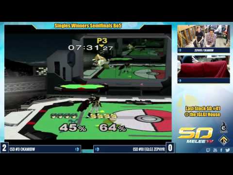 Last Stock SD #41 Singles WSF: OkamiBW vs. [GLG] Zephyr - SSBM