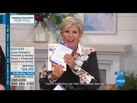 HSN | Suze Orman Financial Solutions for You 12.25.2018 - 11 PM