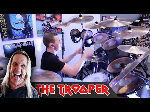 Iron Maiden - The Trooper (COVER ON NICKO's KIT!)
