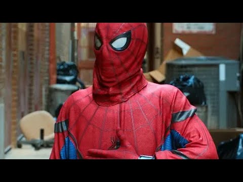'Call Me Spider Man'   Suit Up Scene   Stan Lee Cameo   Spider Man  Homecoming By Avengers Anytime