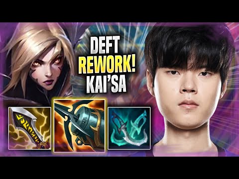 DEFT NEW KAI'SA MINI REWORK! - DRX Deft Plays Kai'sa ADC vs Samira! | Season 2022