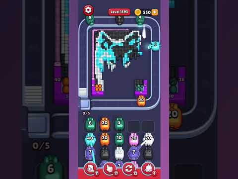 Walkthrough de Pixel Flow Nivel 1593