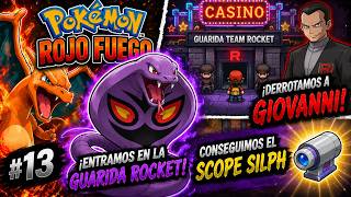 👉 Nuzlocke Pokémon Rojo Fuego con Amigos #13 | Derrotamos a Giovanni y conseguimos el Scope Silph