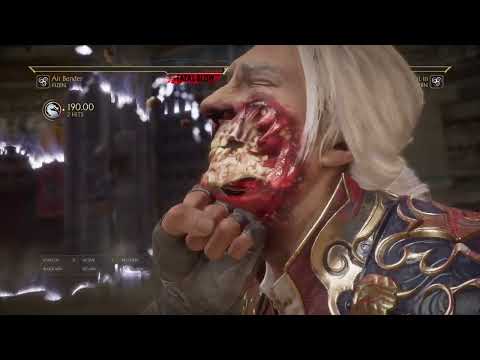 MK11 fujin mid screen combos no.4