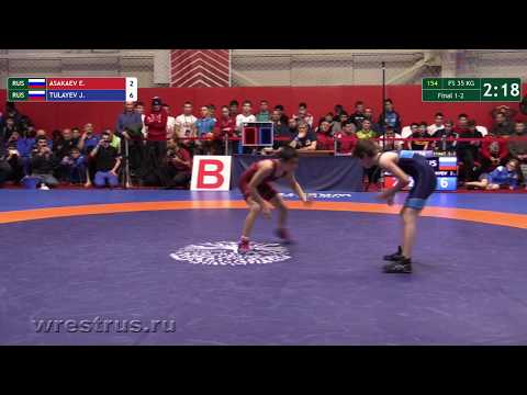 Рождественский. ВБ-35. Финал. Эльдар Асакаев - Джабраил Тулаев